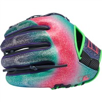 Rawlings REV1X 205 11.75in Baseball Glove (REV205-32NPU), Navy/Purple