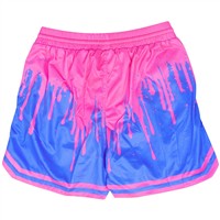 Soldier Men's Drip Shorts, Blue/Pink