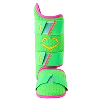 Evoshield X SRZ Limited Edition Watermelon Leg Guard, Green/Yellow