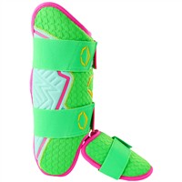 Evoshield X SRZ Limited Edition Watermelon Leg Guard, Green/Yellow