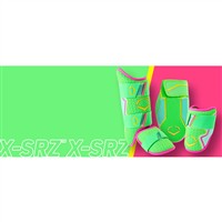 Evoshield X SRZ Limited Edition Watermelon Leg Guard, Green/Yellow