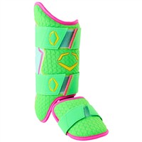 Evoshield X SRZ Limited Edition Watermelon Leg Guard, Green/Yellow