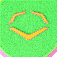 Evoshield X SRZ Limted Edition Watermelon Shorty Sliding Mitt, Green/Yellow