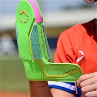 Evoshield X SRZ Limted Edition Watermelon Shorty Sliding Mitt, Green/Yellow