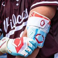 Evoshield X SRZ Limited Edition Elbow Guard, Red/White/Blue