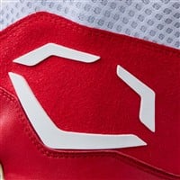 Evoshield Adult X SRZ Carbyne LE Batting Gloves w Strap, Red/White/Blue