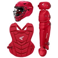 Easton Youth Black Magic 3.0 Catchers Set, Red