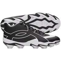 Under Armour Mens Leadoff ICON Mid Molded Baseball Cleats, Black/Black