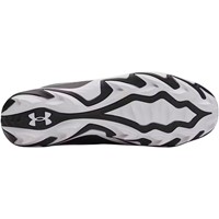 Under Armour Mens Leadoff ICON Low Molded Baseball Cleats, Black/Black