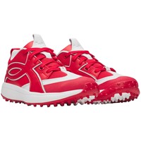 Under Armour Mens Yard ICON Baseball Turfs, Red/White