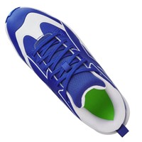 Under Armour Youth Leadoff ICON Low Molded Baseball Cleats, Royal/Black