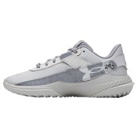 Under Armour Youth Harper 10 JR Baseball Turfs, Grey/Grey
