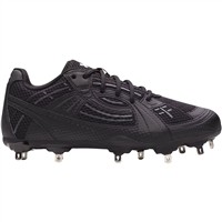 Under Armour Womens Glyde Sola Pro MT Metal Softball Cleats, Black/Black