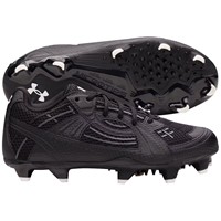 Under Armour Womens Glyde Sola Pro TPU Softball Cleats, Black/Black