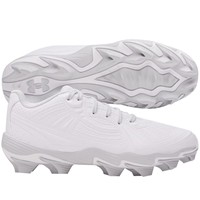Under Armour Womens Glyde Sola RM Molded Softball Cleats, White/White