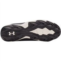 Under Armour Youth Glyde Sola RM Molded Softball Cleats, Black/Black