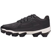 Under Armour Youth Glyde Sola RM Molded Softball Cleats, Black/Black