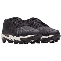 Under Armour Youth Glyde Sola RM Molded Softball Cleats, Black/Black