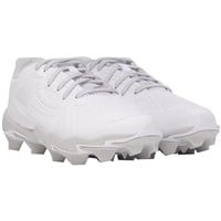 Under Armour Youth Glyde Sola RM Molded Softball Cleats, White/White