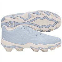 Under Armour Youth Glyde Sola RM Molded Softball Cleats, Blue/Blue
