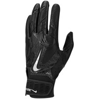 NIKE Adult Alpha Elite 2.0 Batting Gloves, Black