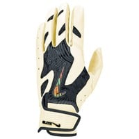 NIKE Adult Alpha Elite 2.0 Batting Gloves, Dark Grey