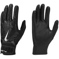 NIKE Adult Alpha Elite 2.0 Batting Gloves, Black