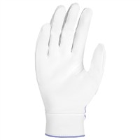NIKE Youth Alpha 2.0 Batting Gloves, White/Multi