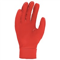 NIKE Youth Alpha 2.0 Batting Gloves, White/Red