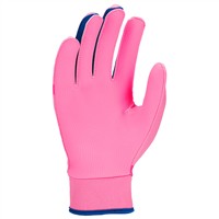 NIKE Youth Alpha 2.0 Tee Ball Batting Gloves, Pink/Blue