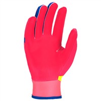 NIKE Youth Alpha 2.0 Tee Ball Batting Gloves, Yellow/Red