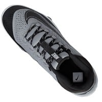 NIKE Men's Alpha Huarache Elite 4 Low MCS Molded Baseball Cleats, Grey/White