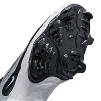 NIKE Men's Alpha Huarache Elite 4 Low MCS Molded Baseball Cleats, Grey/White