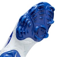 NIKE Men's Alpha Huarache Elite 4 Low MCS Molded Baseball Cleats, White/Royal