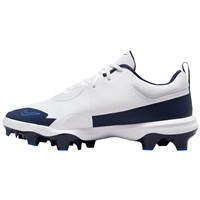 NIKE Men's Force Trout 9 Pro MCS Molded Baseball Cleats, White/Navy
