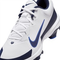 NIKE Men's Force Trout 9 Pro MCS Molded Baseball Cleats, White/Navy