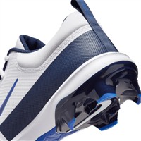 NIKE Men's Force Trout 9 Pro MCS Molded Baseball Cleats, White/Navy
