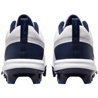 NIKE Men's Force Trout 9 Pro MCS Molded Baseball Cleats, White/Navy