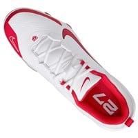 NIKE Men's Force Trout 9 Pro MCS Molded Baseball Cleats, White/Red