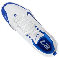 NIKE Men's Force Trout 9 Pro MCS Molded Baseball Cleats, White/Royal