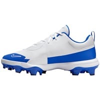NIKE Men's Force Trout 9 Pro MCS Molded Baseball Cleats, White/Royal
