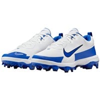 NIKE Men's Force Trout 9 Pro MCS Molded Baseball Cleats, White/Royal