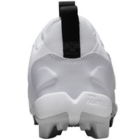 NIKE Youth Force Trout 9 Keystone Molded Baseball Cleats, White/Black