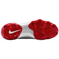 NIKE Men's Force Zoom Trout 9 Elite MCS Molded Baseball Cleats, White/Red