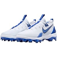 NIKE Men's Force Zoom Trout 9 Elite MCS Molded Baseball Cleats, White/Royal