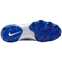 NIKE Men's Force Zoom Trout 9 Elite MCS Molded Baseball Cleats, White/Royal