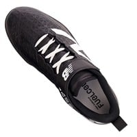 New Balance Mens 4040V8 Low Metal Baseball Cleats, Black/White