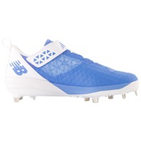 New Balance Mens 4040V8 Low Metal Baseball Cleats, Carolina Blue
