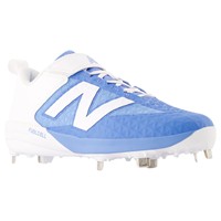 New Balance Mens 4040V8 Low Metal Baseball Cleats, Carolina Blue