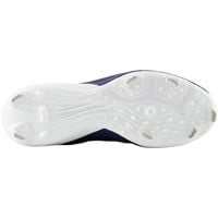 New Balance Mens 4040V8 Low Metal Baseball Cleats, Navy/White